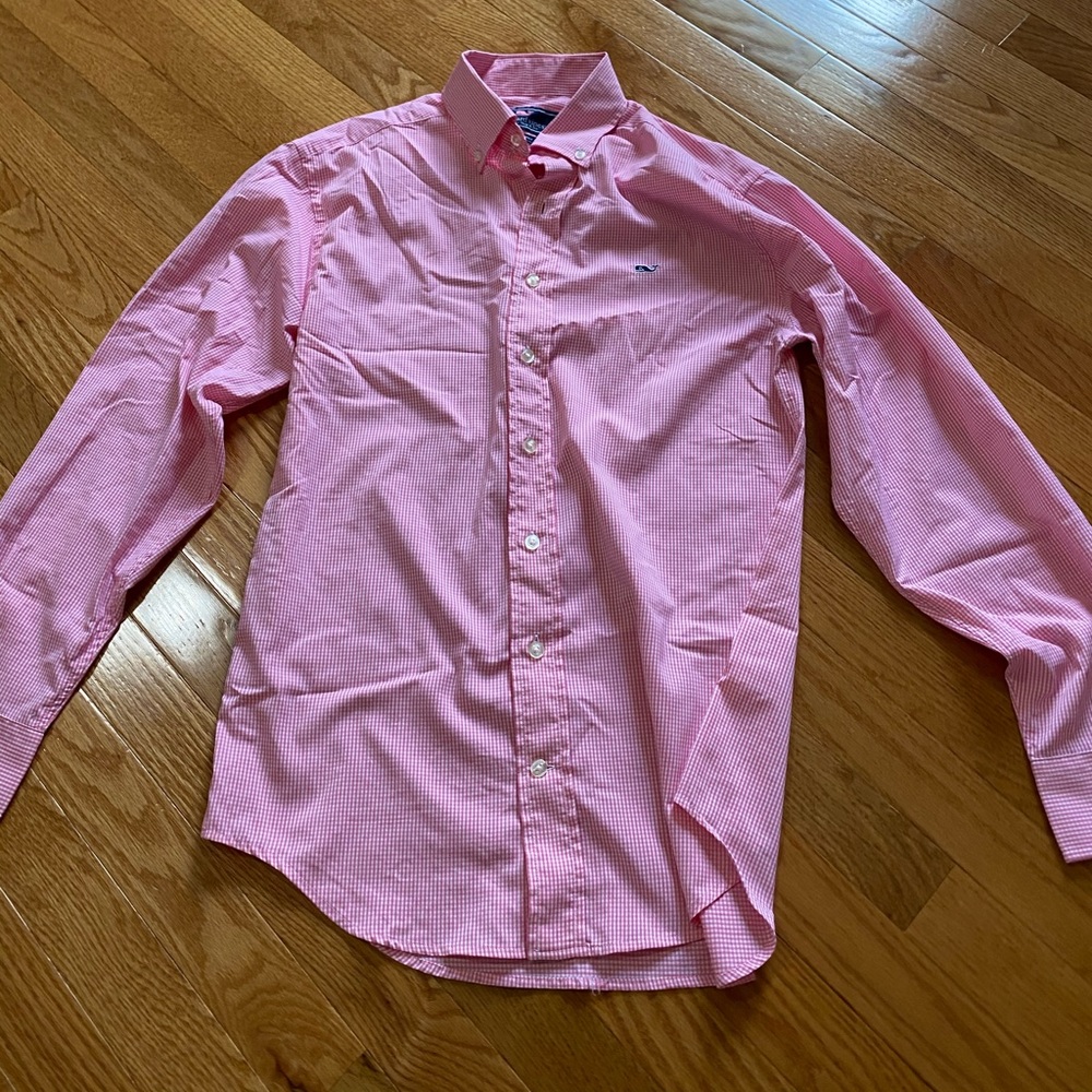 Pink dress shirt